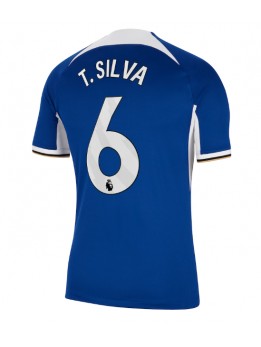 Billige Chelsea Thiago Silva #6 Hjemmedrakt 2023-24 Kortermet